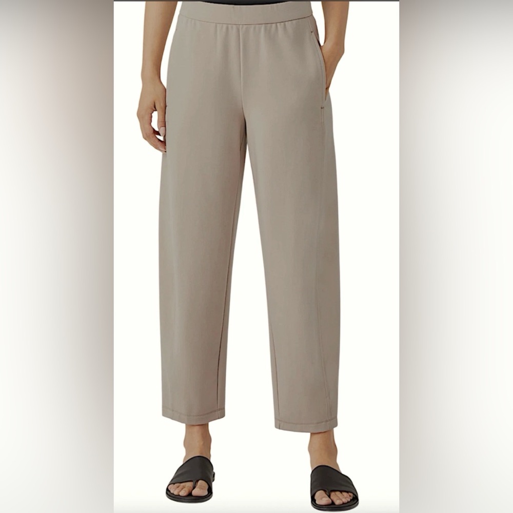 Eileen Fisher Women's Gray Straight Leg Pants